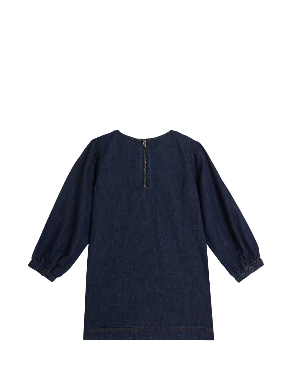 Stella McCartney Kids Jurk verfraaid met kristallen Blauw