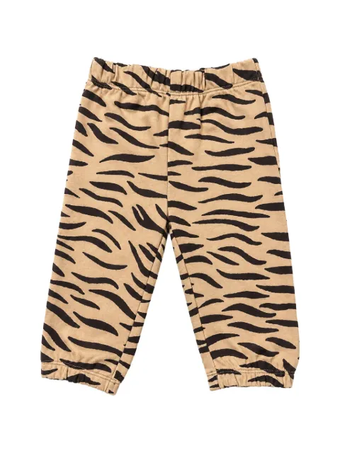 Stella McCartney Kids tiger-print track pants