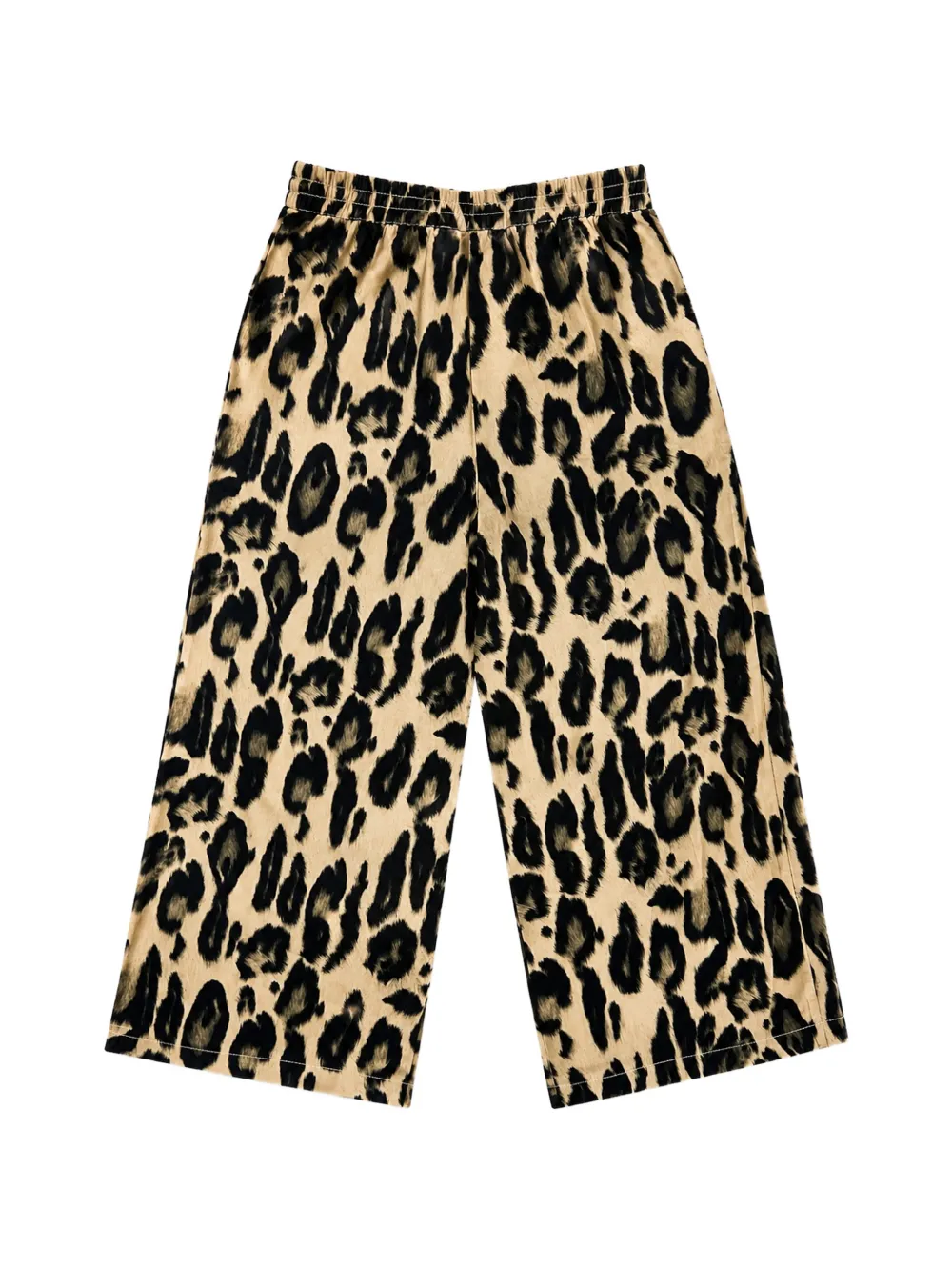 Stella McCartney Kids Broek met luipaardprint Bruin