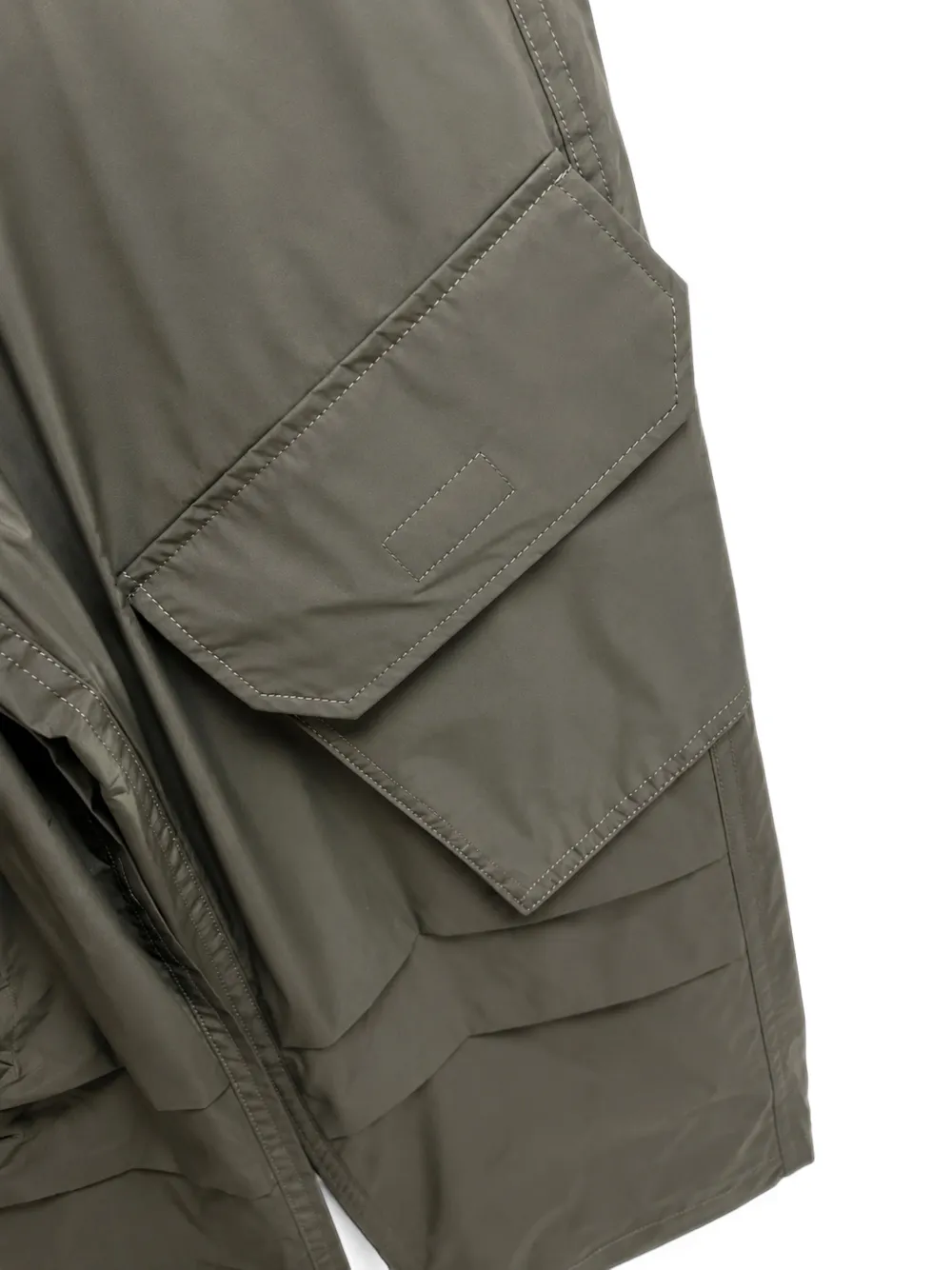 Stella McCartney Kids Cargo shorts met meerdere zakken Grijs