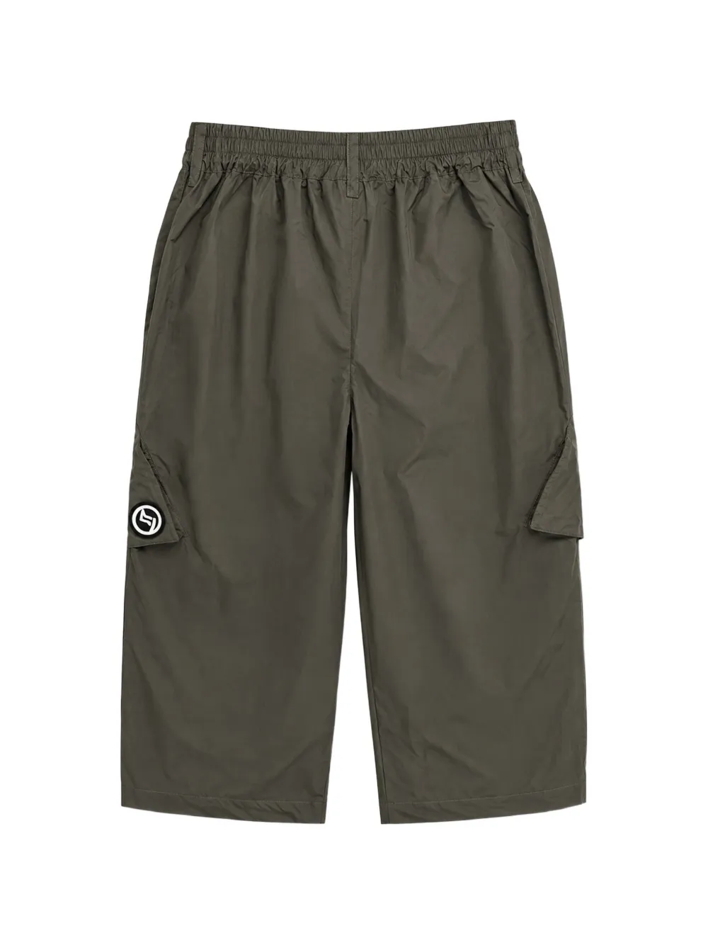 Stella McCartney Kids Cargo shorts met meerdere zakken Grijs