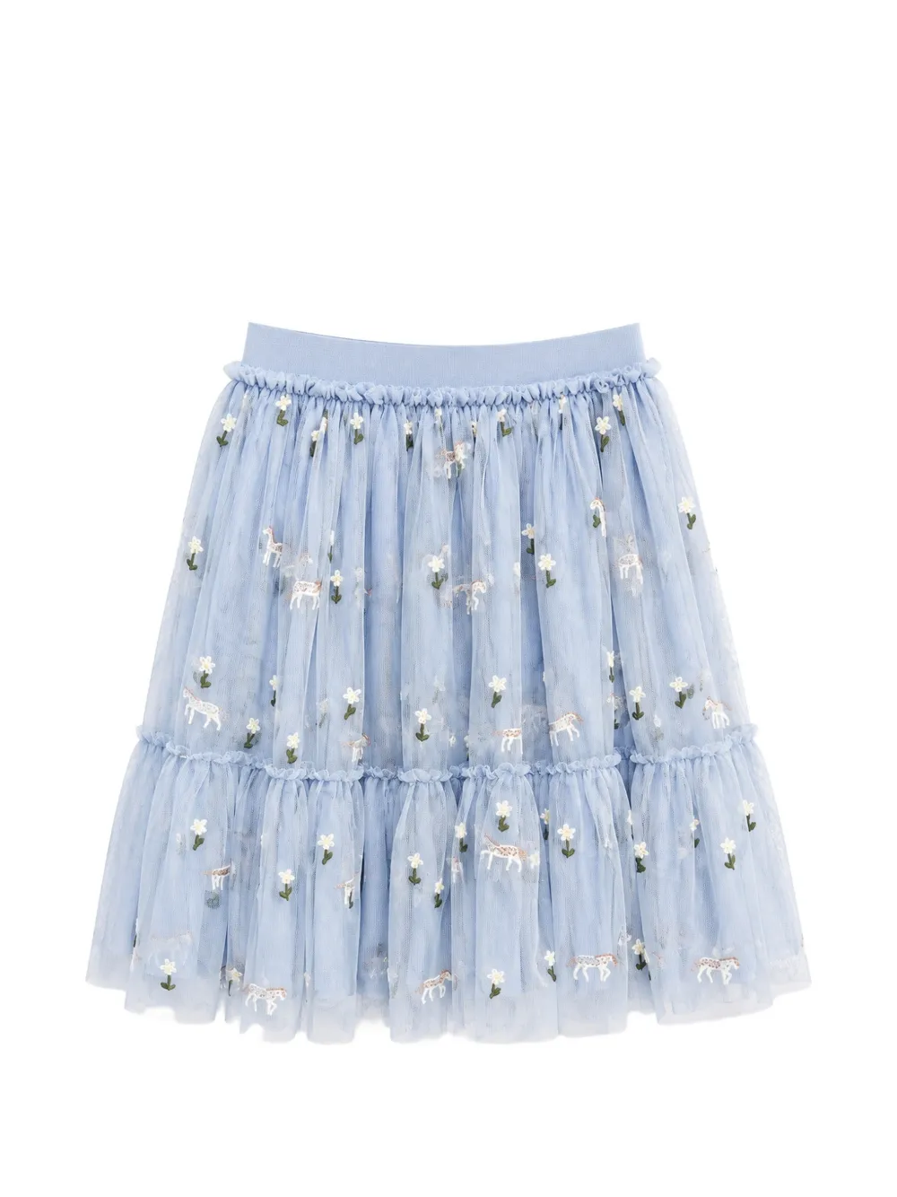 Stella McCartney Kids Tutu met borduurwerk Blauw