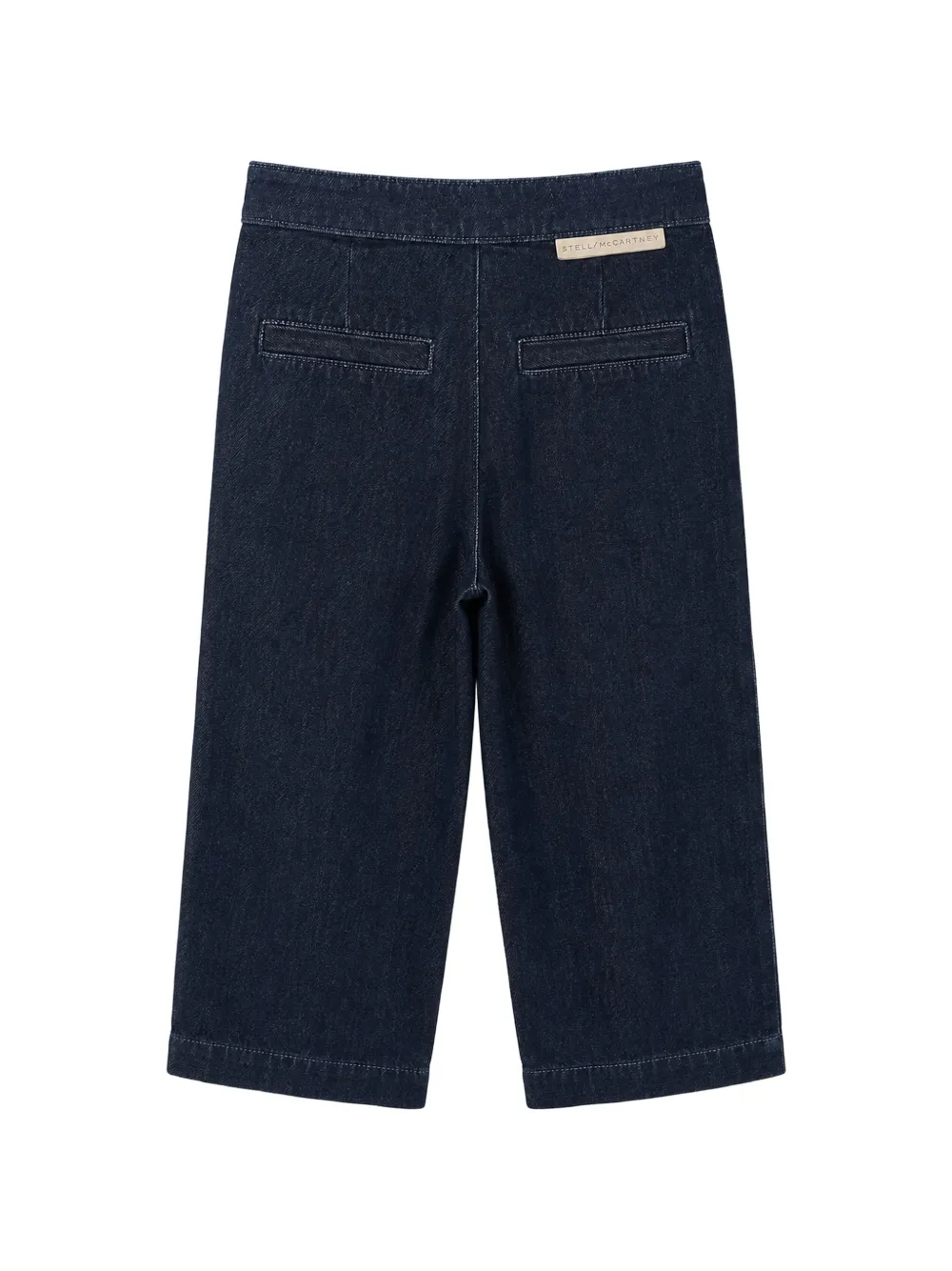 Stella McCartney Kids Jeans verfraaid met kristallen Blauw