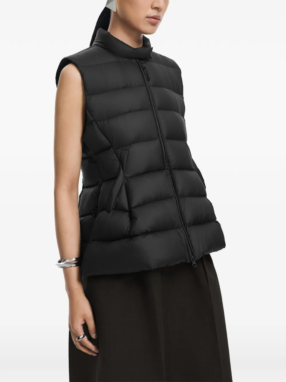 JNBY Bodywarmer met hoge hals Zwart