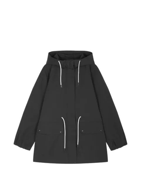 JNBY gabardina con mangas raglán y cordón ajustable