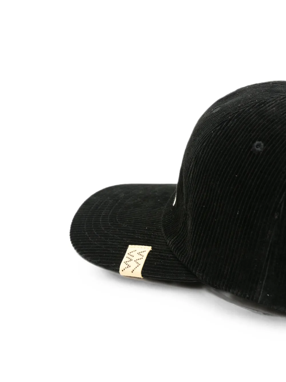 visvim Excelsior II corduroy baseball cap Zwart
