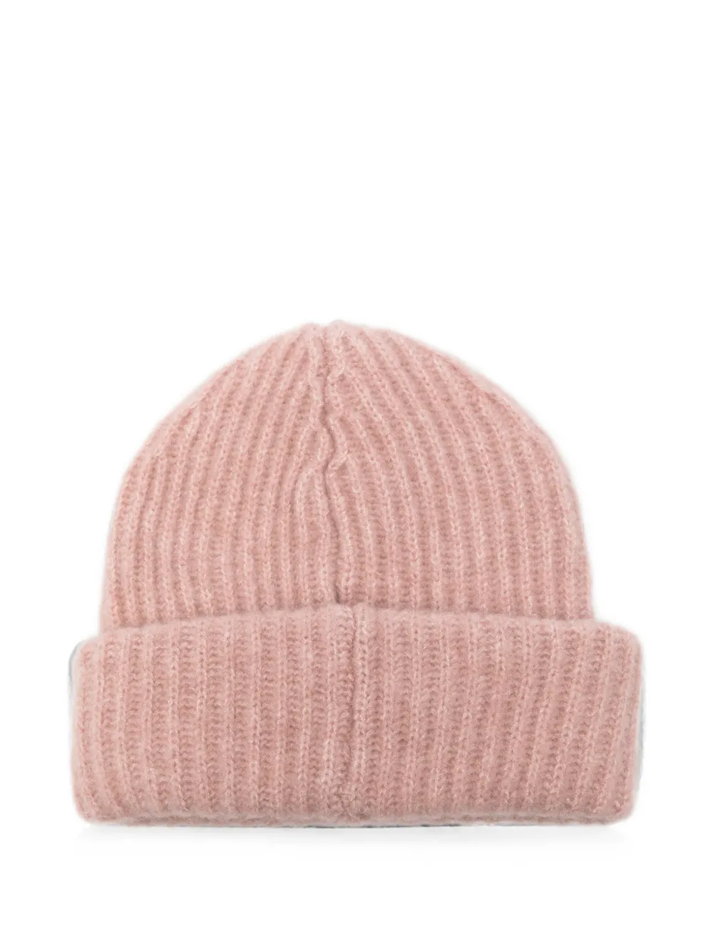 Roberto Collina Ribgebreide muts Roze