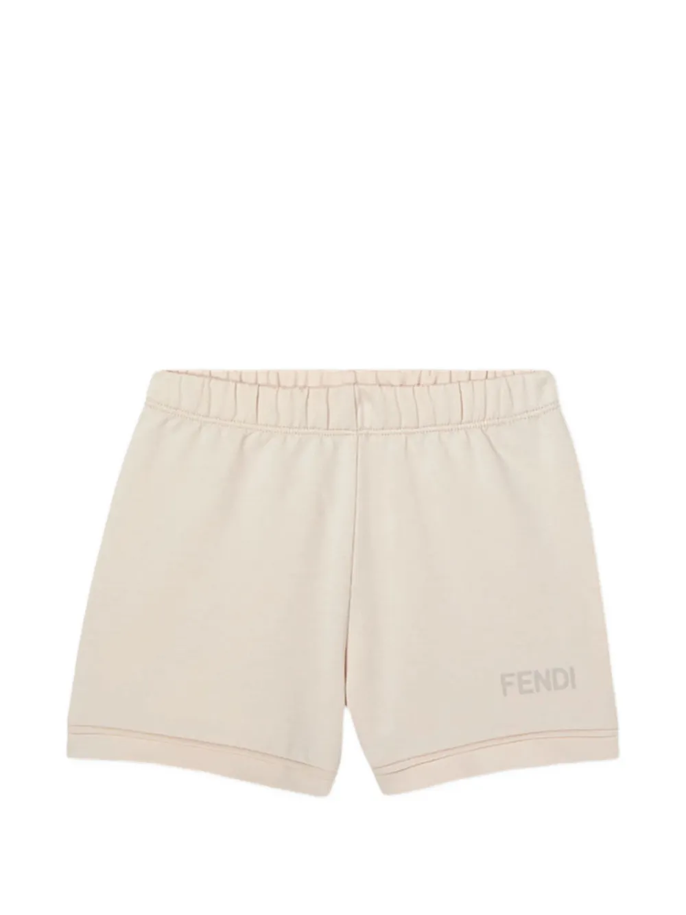 Fendi Kids Pyjama met beerprint Beige