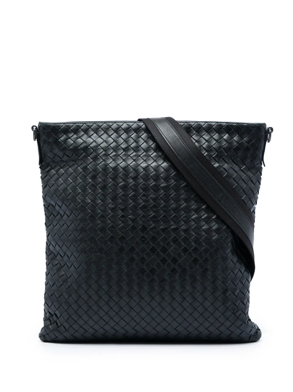 Bottega Veneta Pre-Owned 2012-2026 Nappa Intrecciato VN crossbody bag - Nero