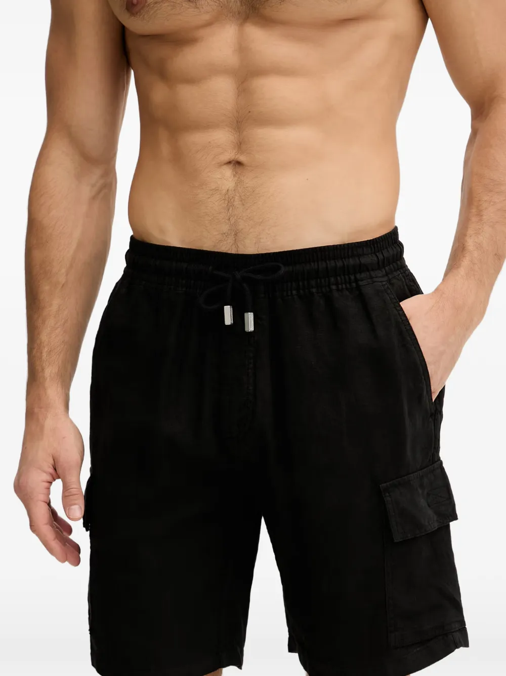 Vilebrequin Cargo shorts Zwart