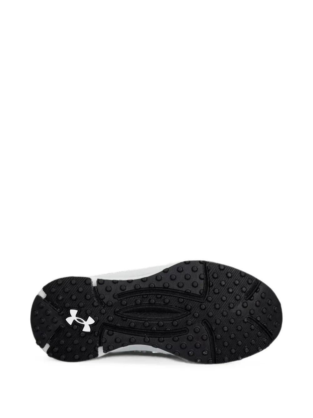 Under Armour Phantom X low-top sneakers met vlakken en kooidetail Zwart