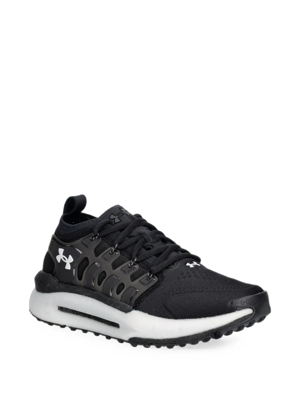 Under Armour Phantom X low-top sneakers met vlakken en kooidetail Zwart