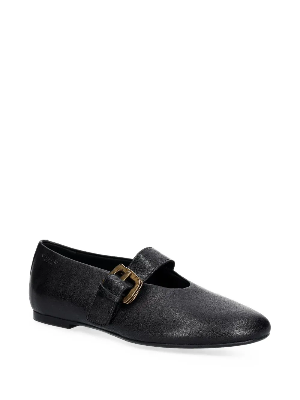 VAGABOND Aleya leren ballerina's Zwart