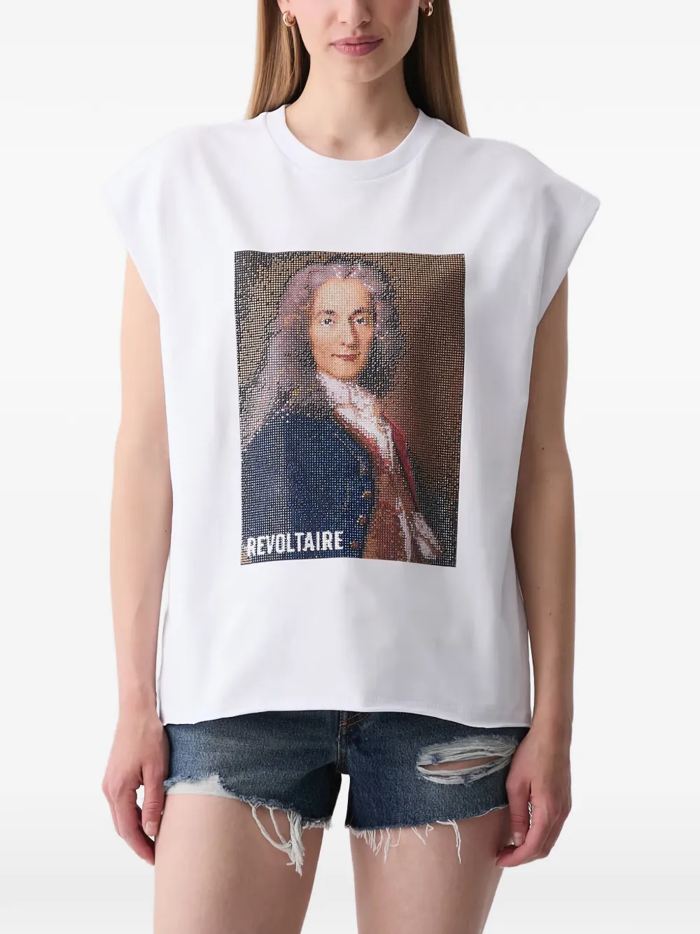 Zadig&Voltaire Cloex tank top Wit