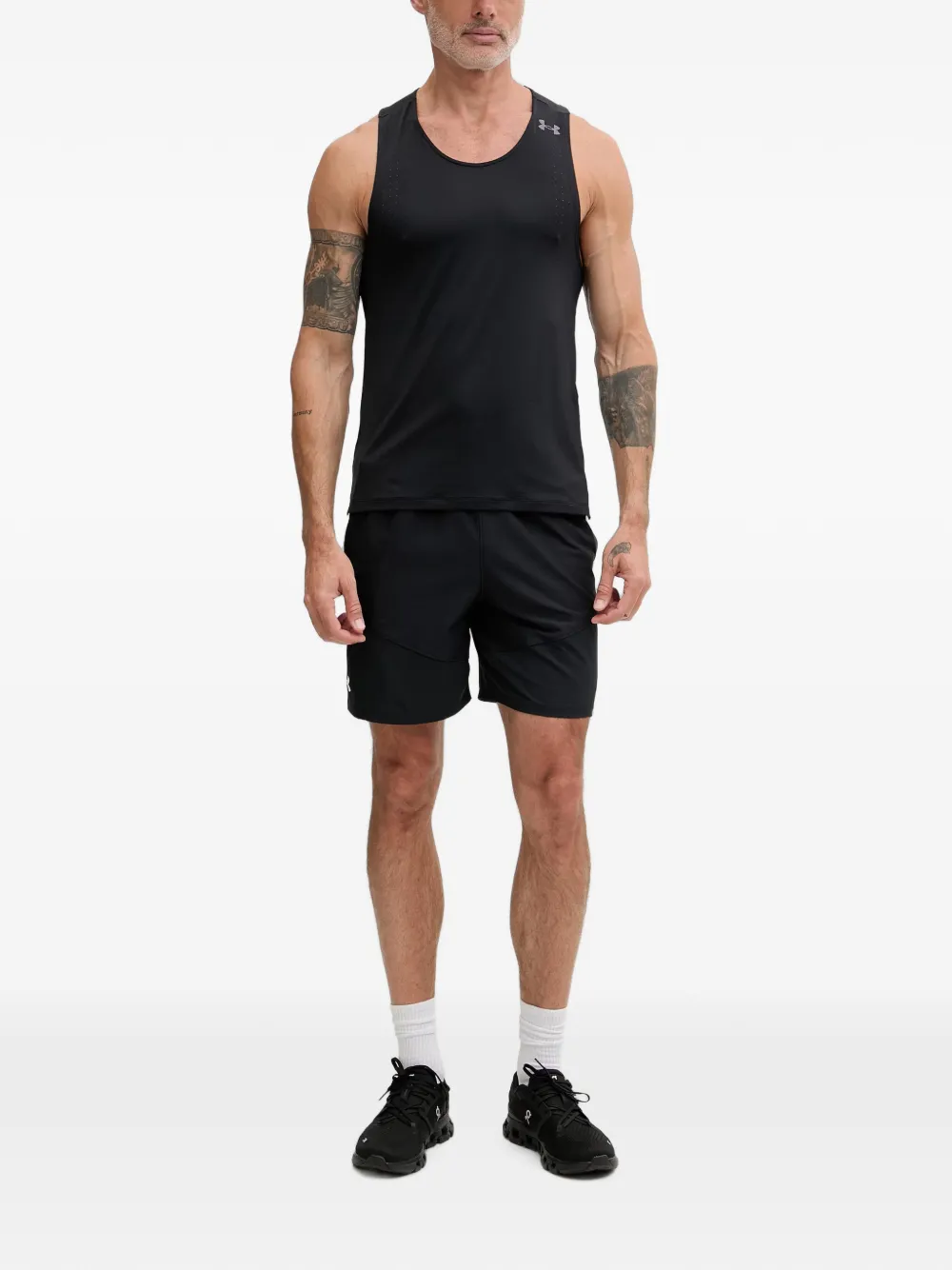 Under Armour UA Velociti Pro racerback top met geperforeerde details Zwart