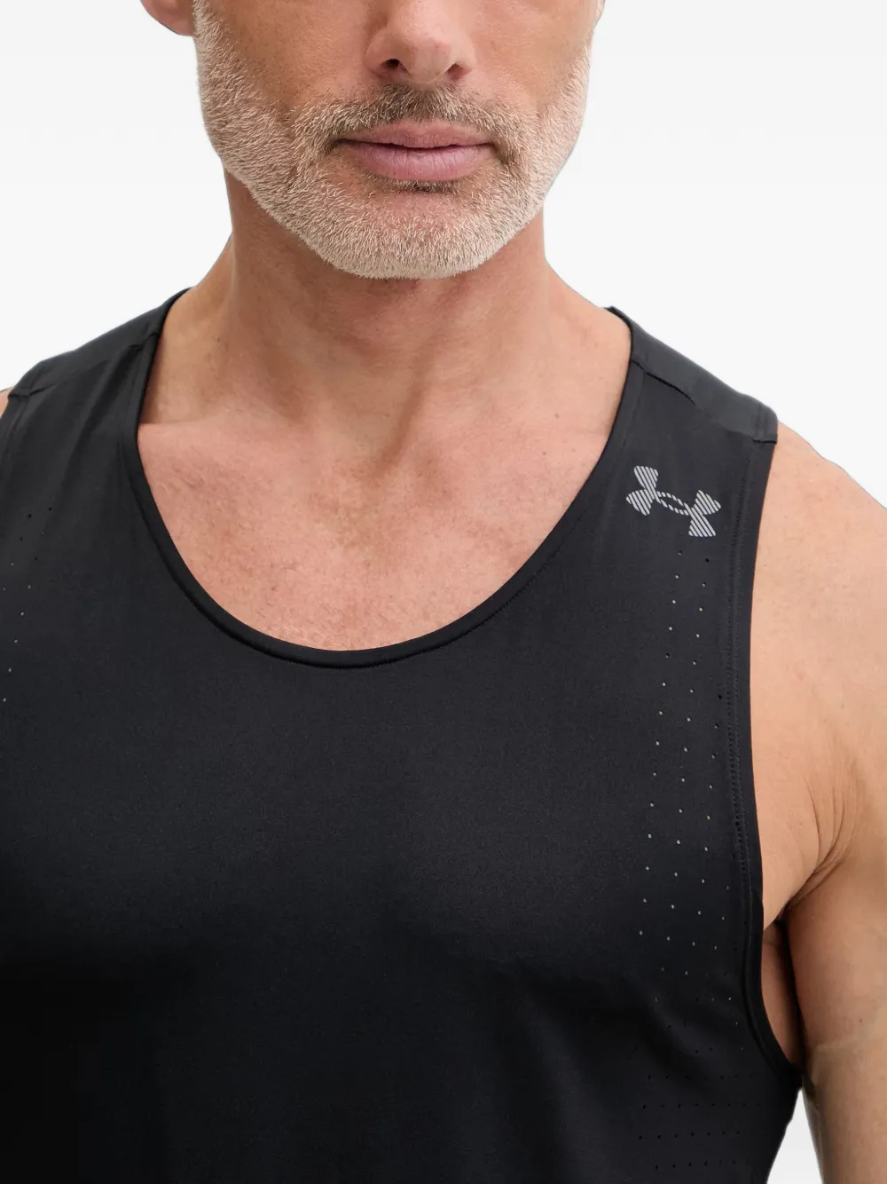 Under Armour UA Velociti Pro racerback top met geperforeerde details Zwart
