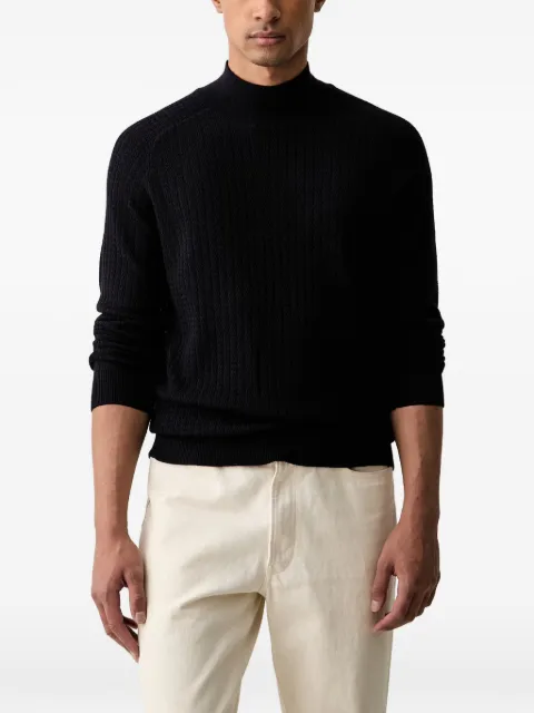 Trussardi ribbed-knit high-neck sweater