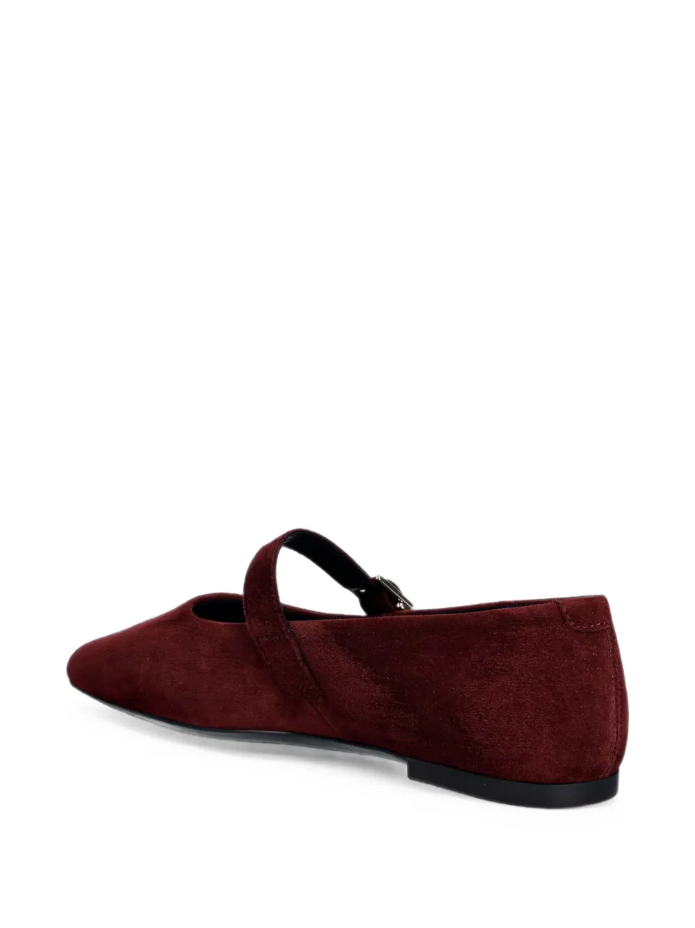 VAGABOND Jolin suède ballerina's Rood