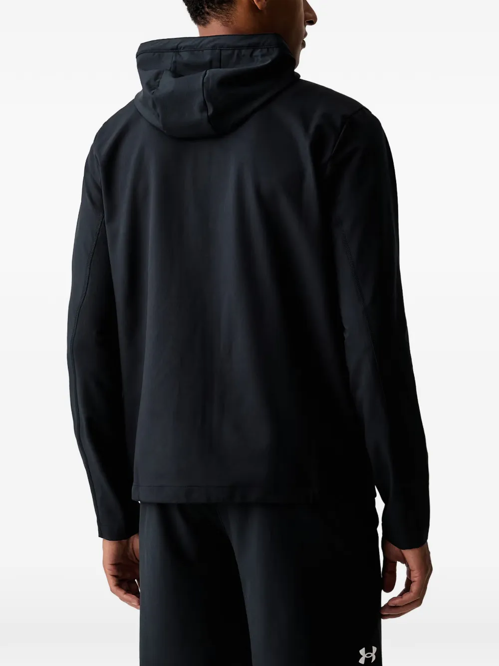 Under Armour Unstoppable hoodie met rits en logoprint Zwart