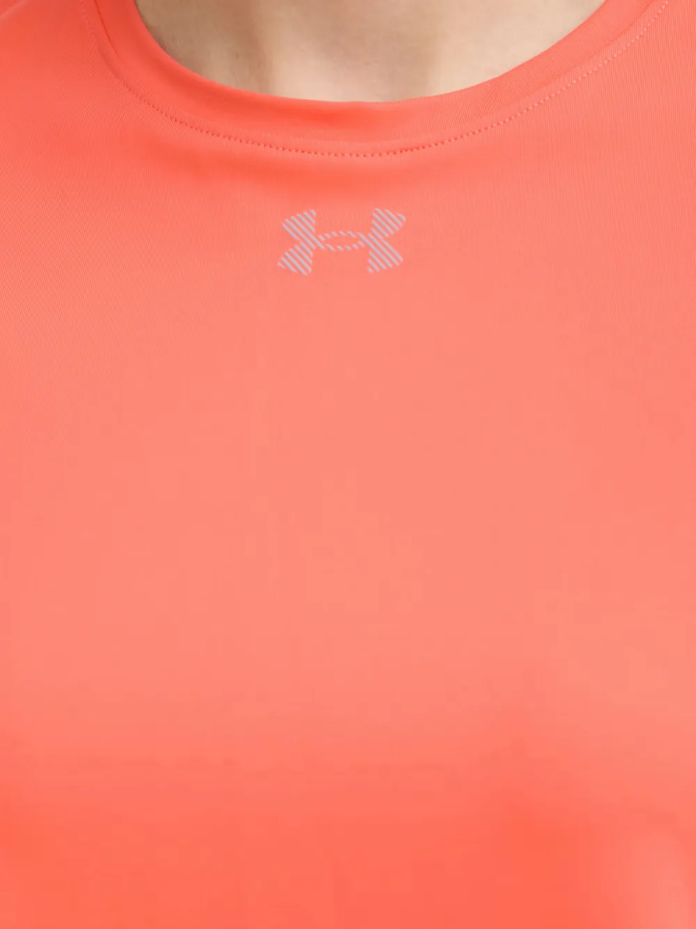 Under Armour Velociti Pro T-shirt met geperforeerde details en logoprint Oranje