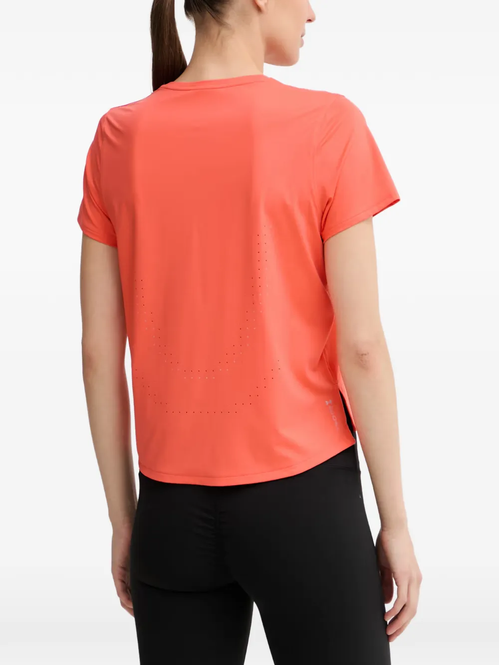 Under Armour Velociti Pro T-shirt met geperforeerde details en logoprint Oranje