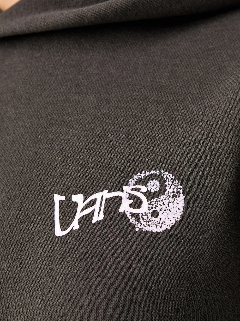 Vans Hoodie met print Grijs