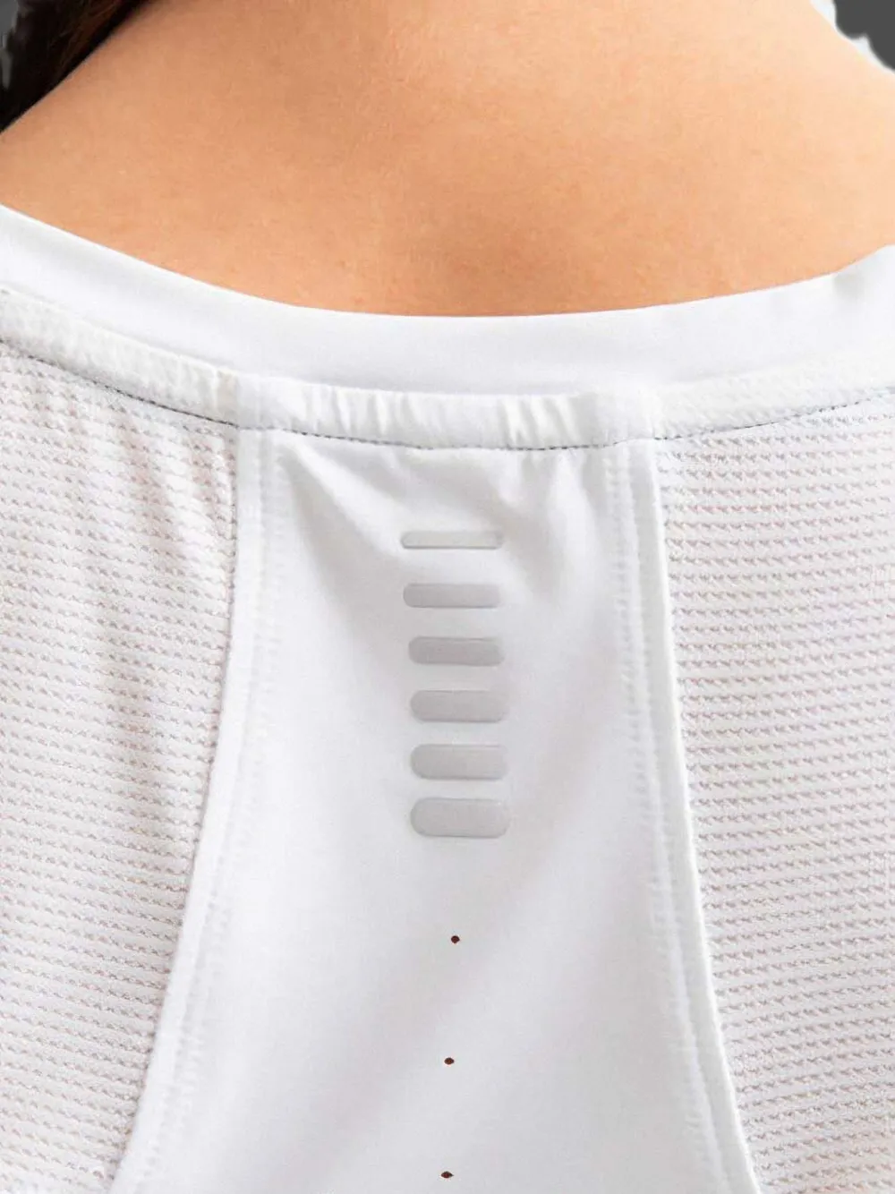 Under Armour Uitgesneden T-shirt Wit