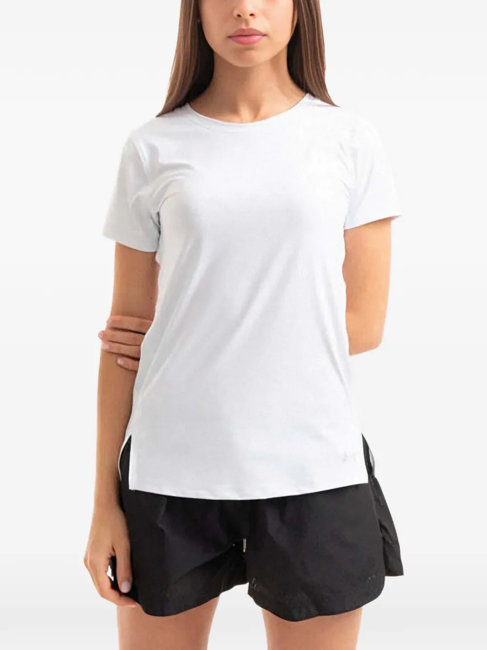Under Armour cut-out back T-shirt - Bianco