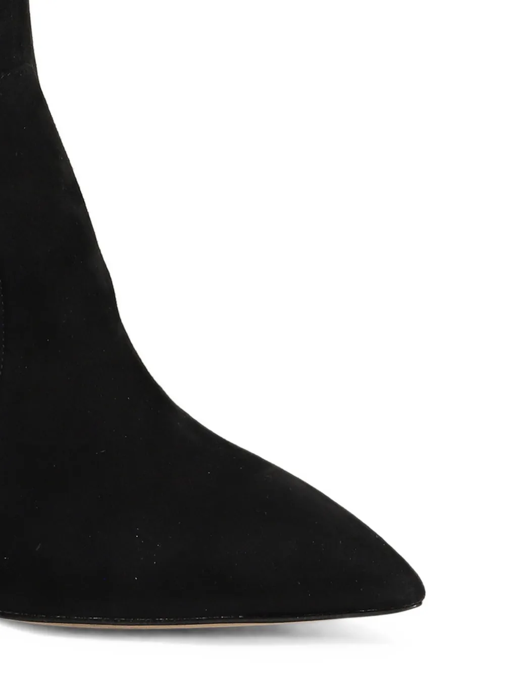 Casadei pointed-toe ankle boots Zwart