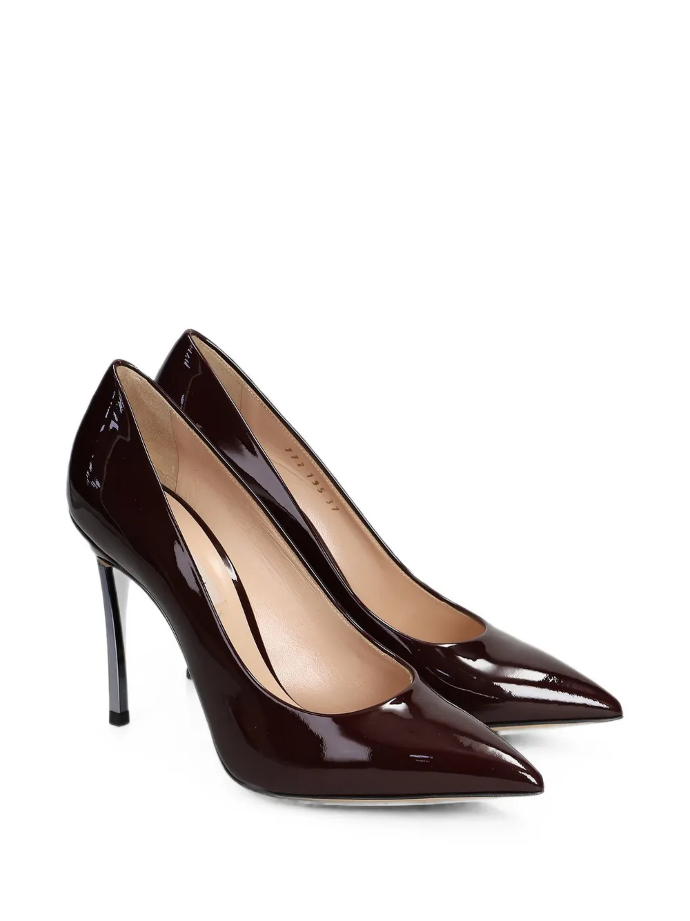 Casadei Blade patent leather pumps Rood