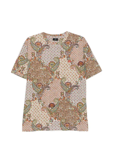 ETRO 페이즐리 프린트 티셔츠