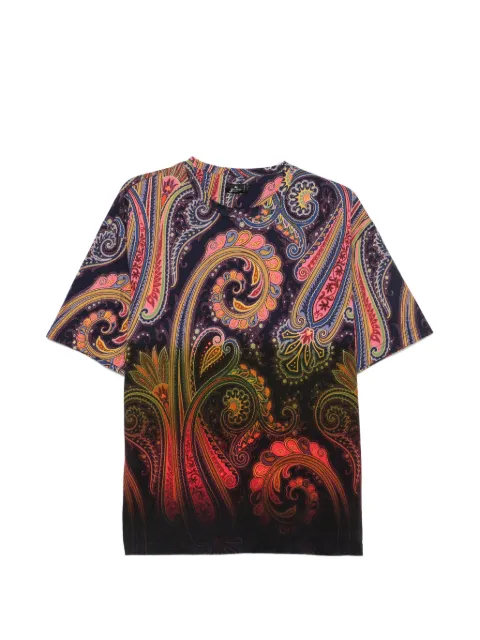 ETRO paisley-print T-shirt