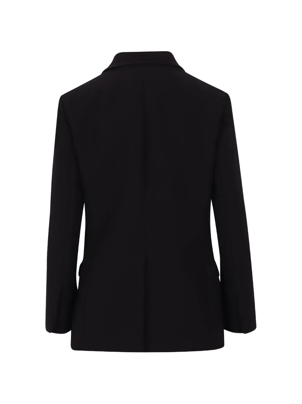 Vivetta double-breasted peak-lapel blazer Zwart