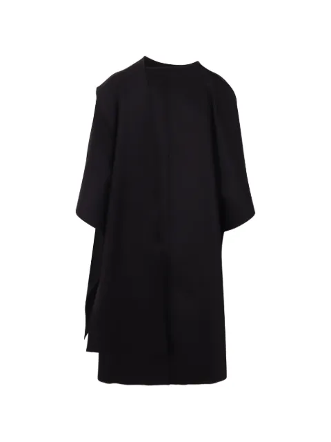 Gianluca Capannolo asymmetric cape-sleeve sweater