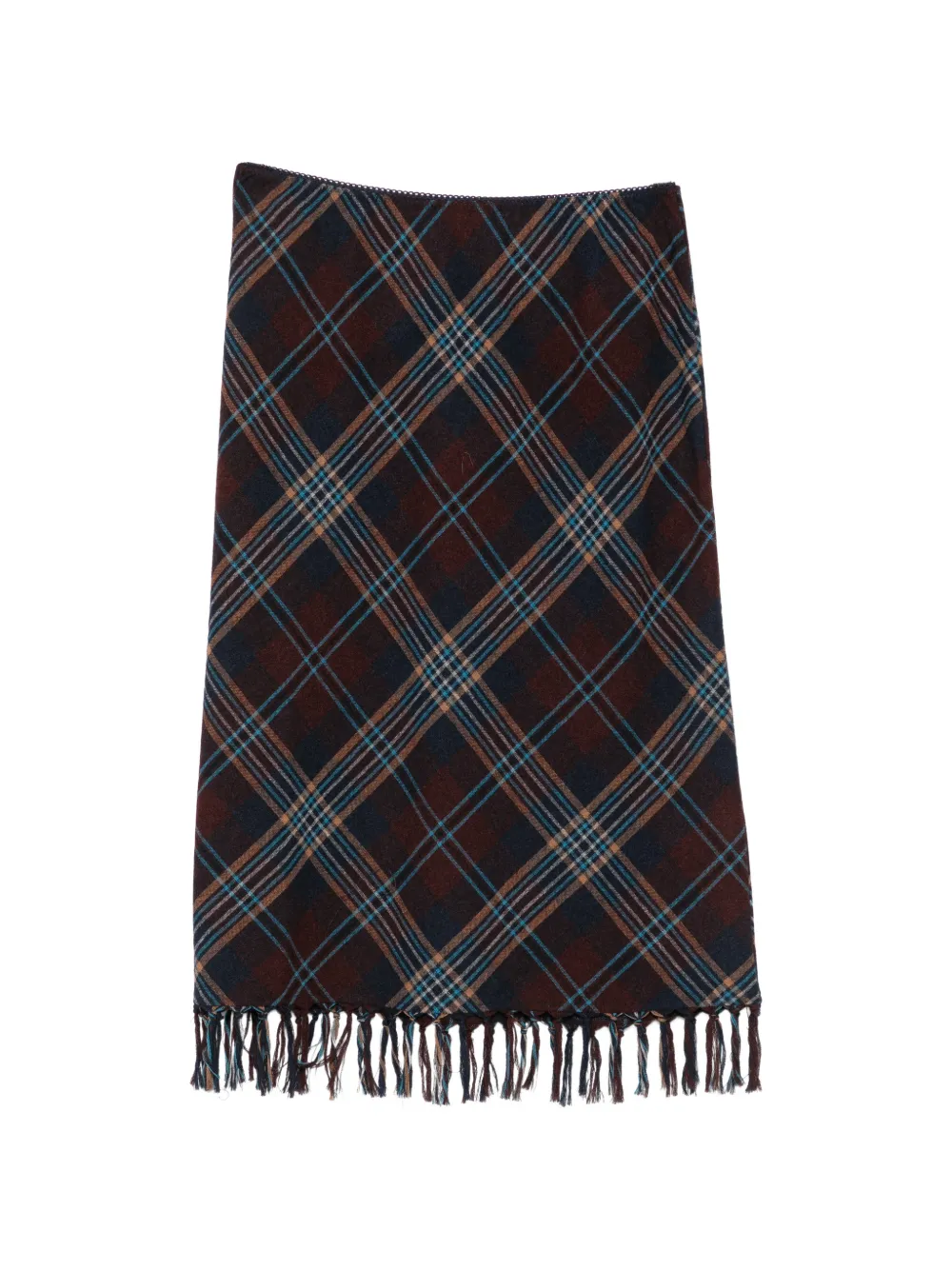 Doen Elowette Midi Skirt In Red