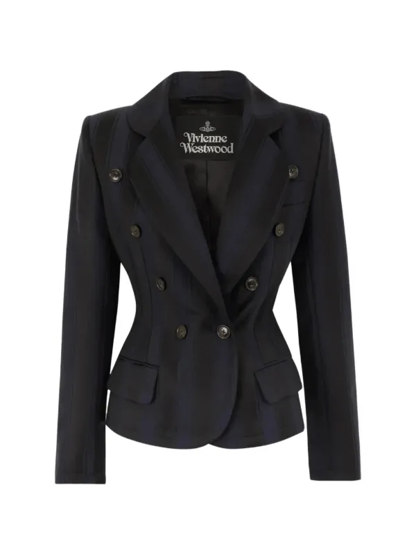 Vivienne Westwood Georgia Striped Jacket in Blue