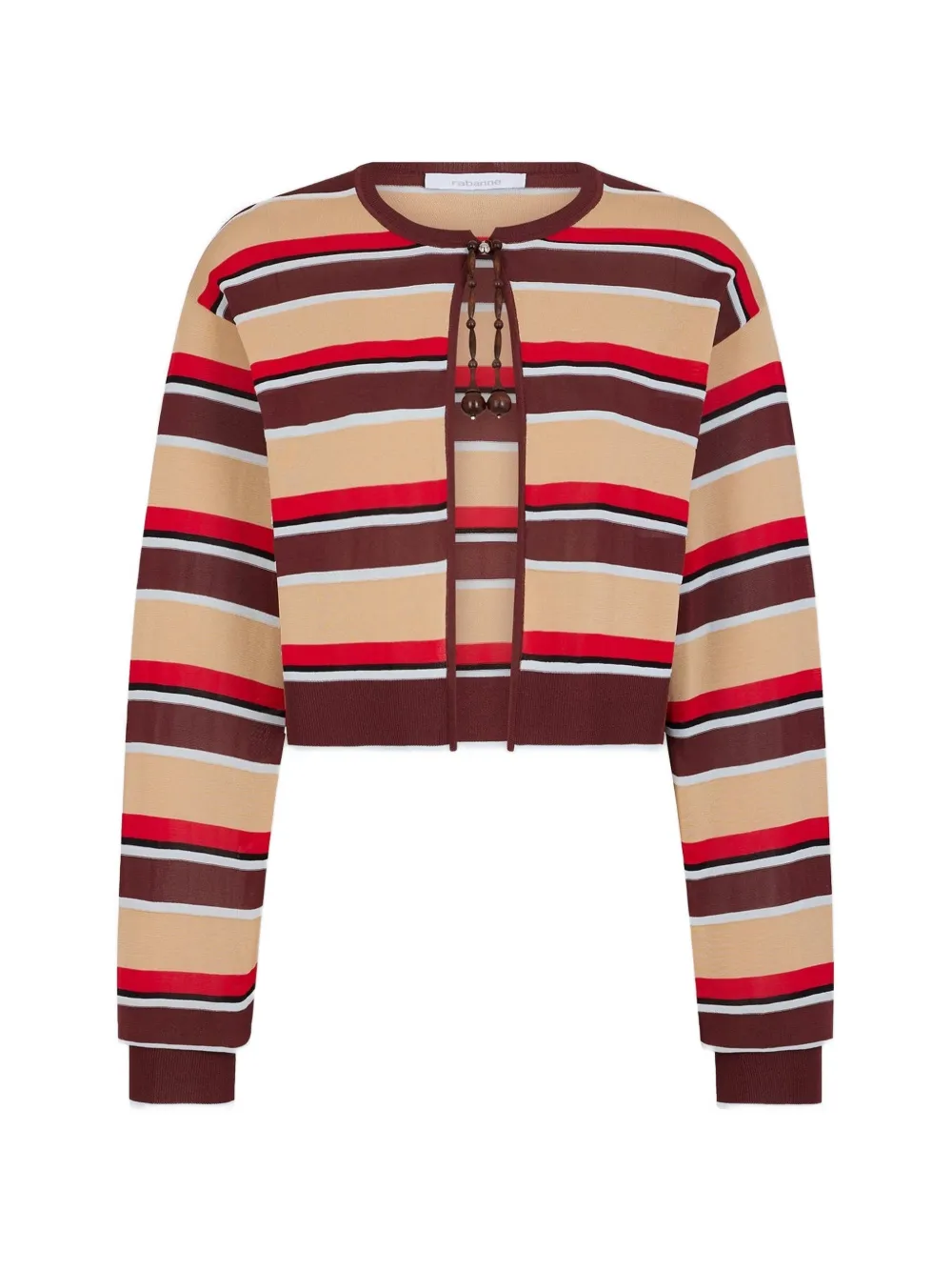 Rabanne Cardigan con decorazione - Toni neutri