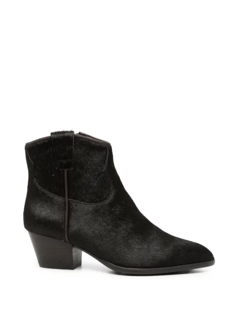 Ash pony fur ankle boots