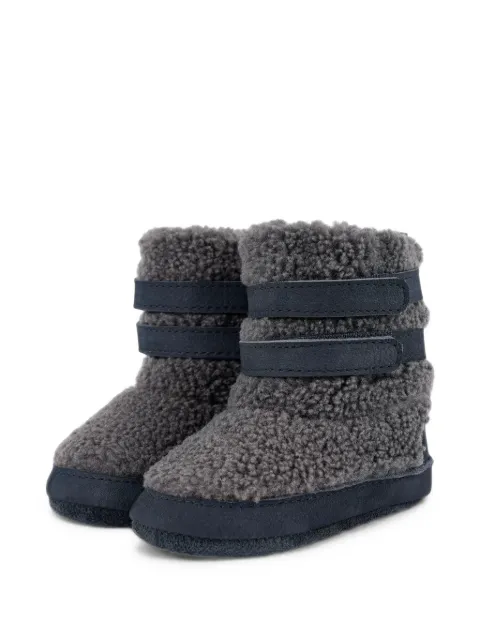 Donsje Larisso touch-strap ankle boots