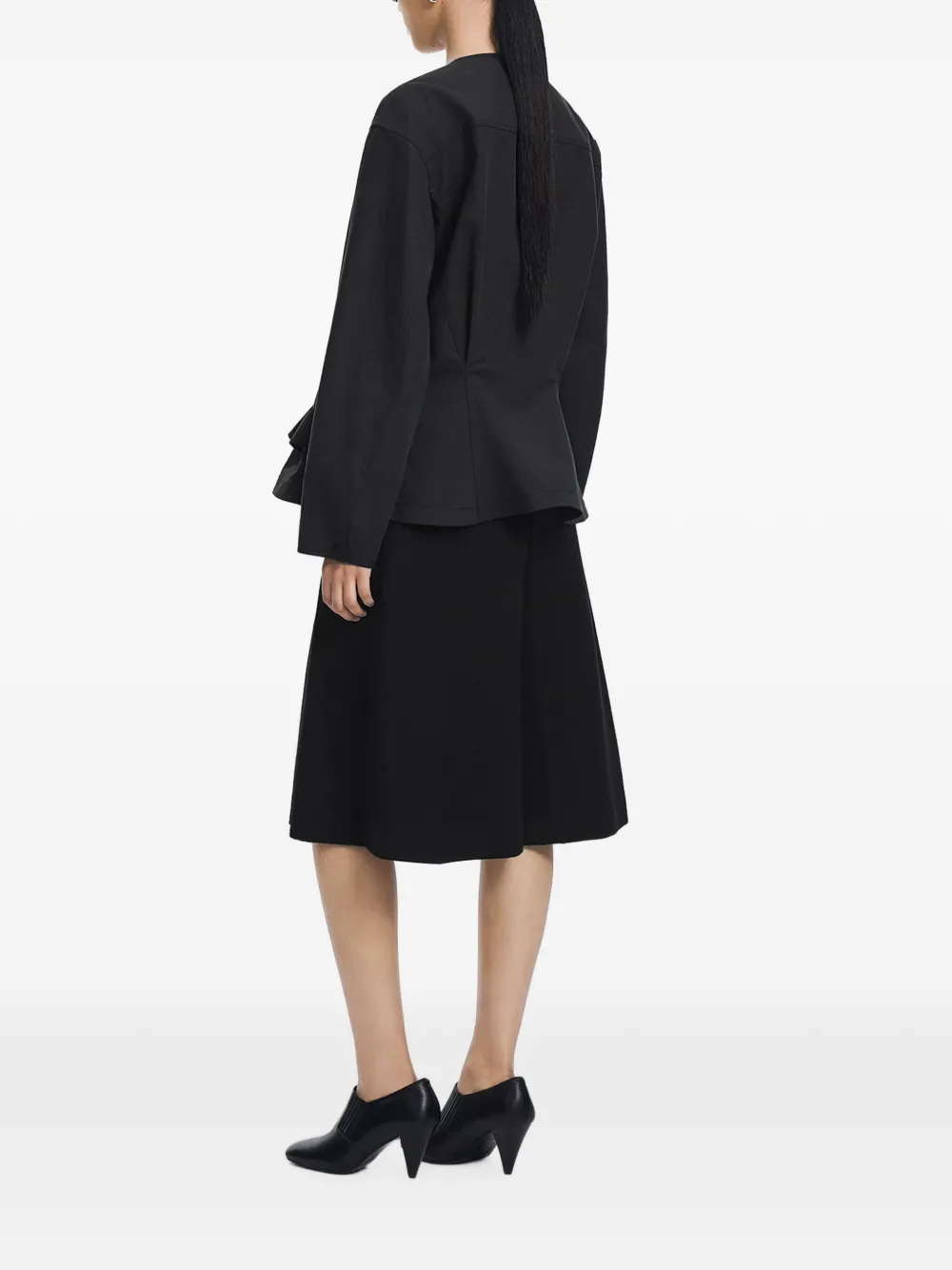 JNBY Jack met gedrapeerde taille Zwart
