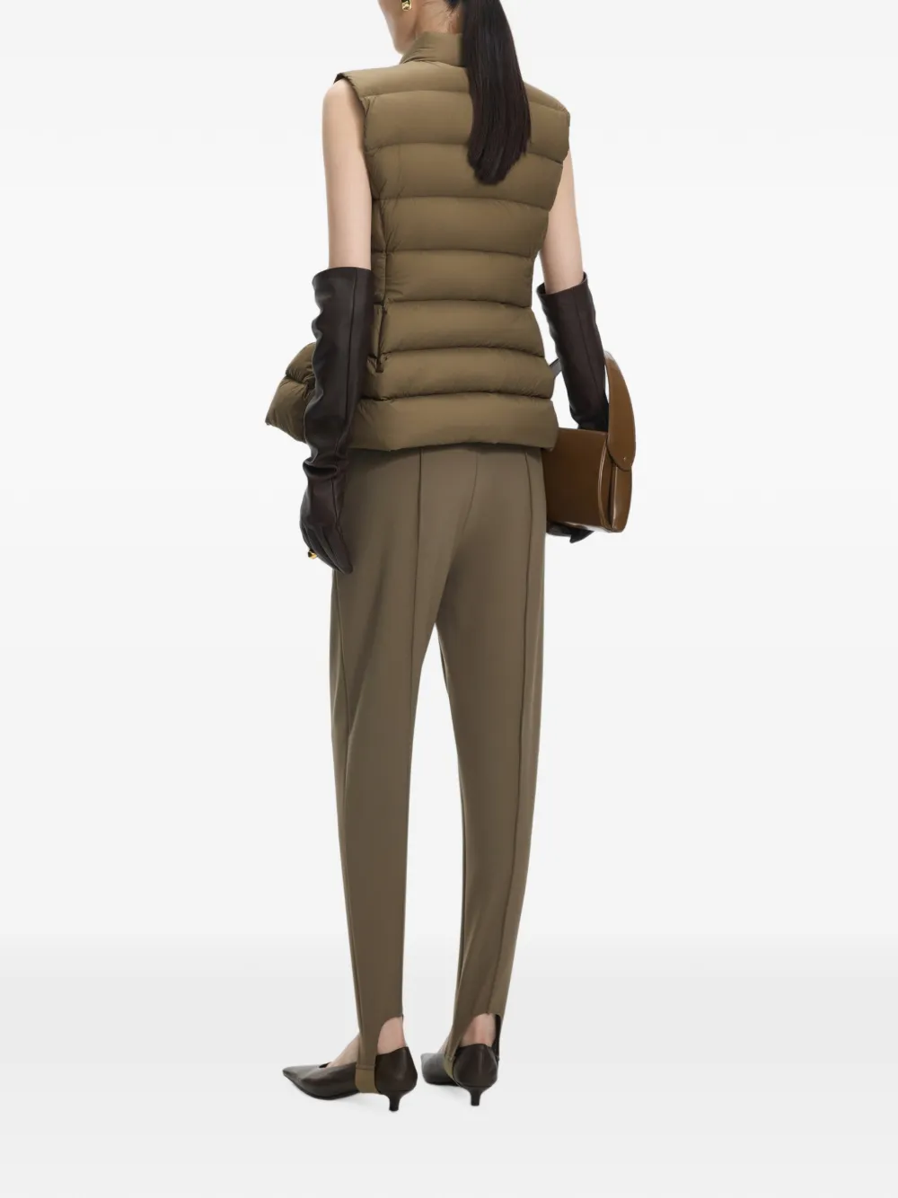 JNBY Bodywarmer met hoge hals Groen