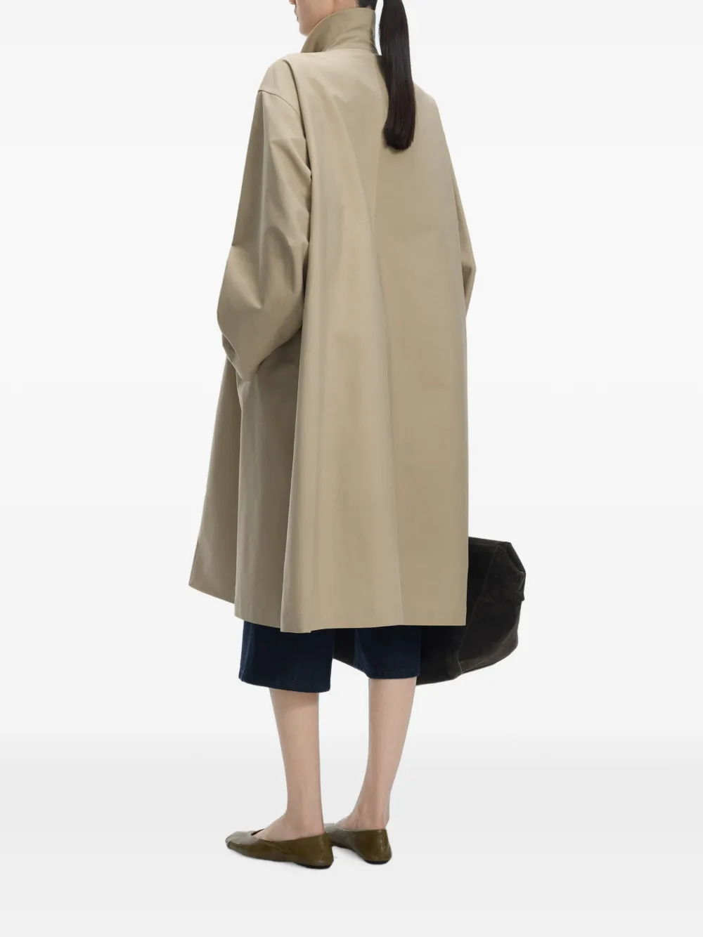 JNBY Trenchcoat met A-lijn Groen