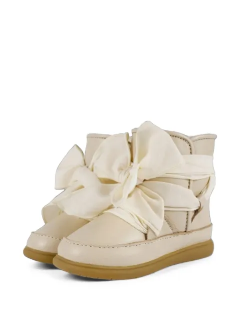 Donsje Maudi bow-detail ankle boots