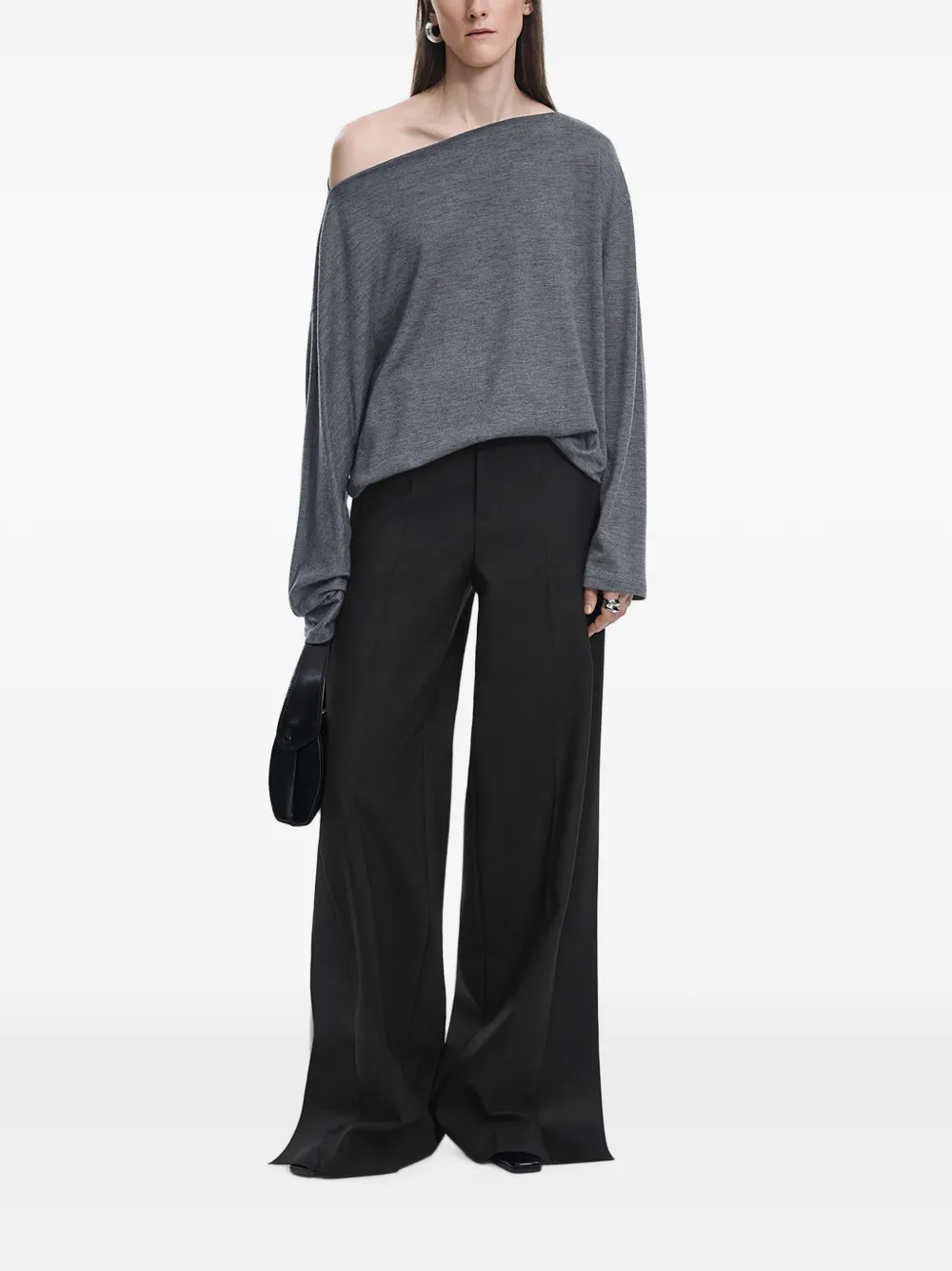 Jnby Long-sleeved T-shirt In Grey