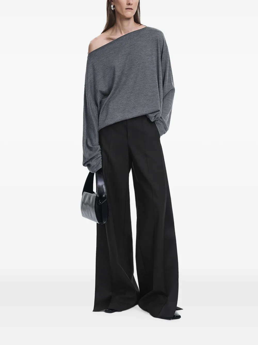 Jnby Long-sleeved T-shirt In Grey