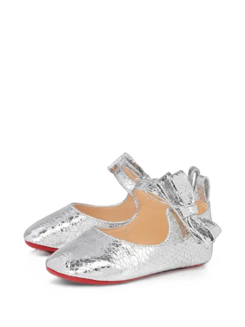 Christian Louboutin Lou Babe bow-detail ballet flats