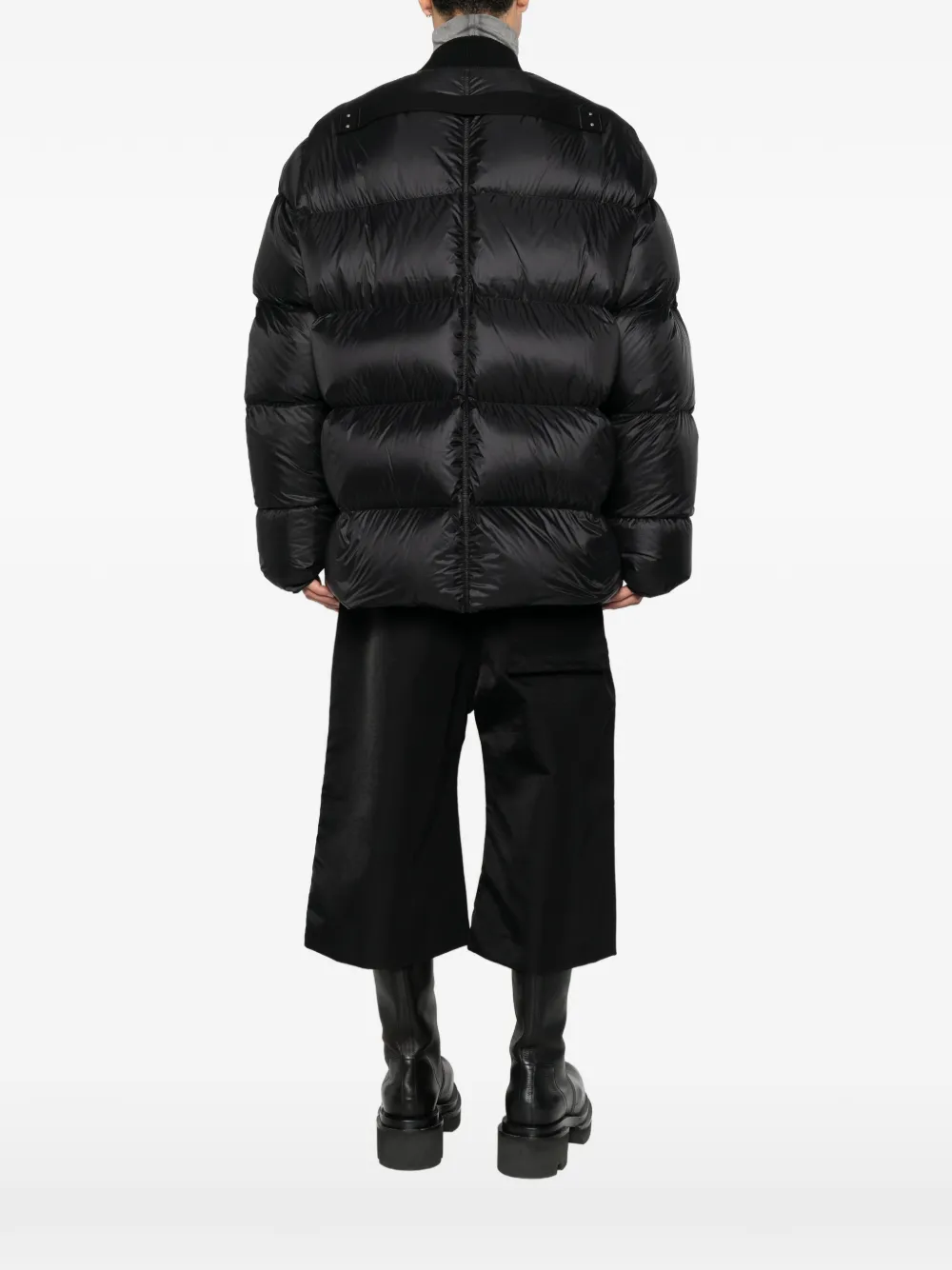 Rick Owens Classic Flight gewatteerd jack Zwart