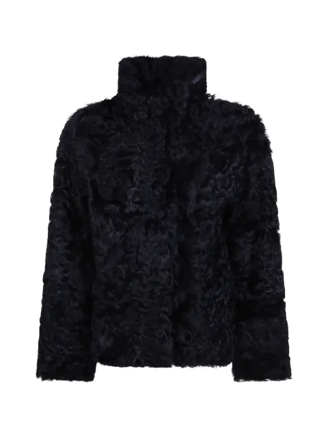 P.A.R.O.S.H. high-neck shearling-effect jacket