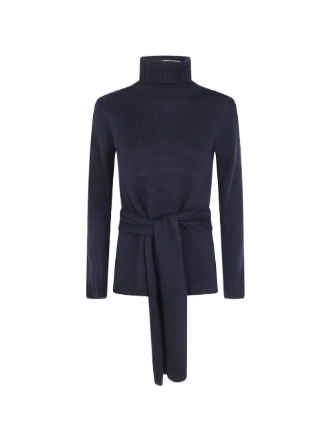 PierAntonioGaspari belted roll-neck sweater