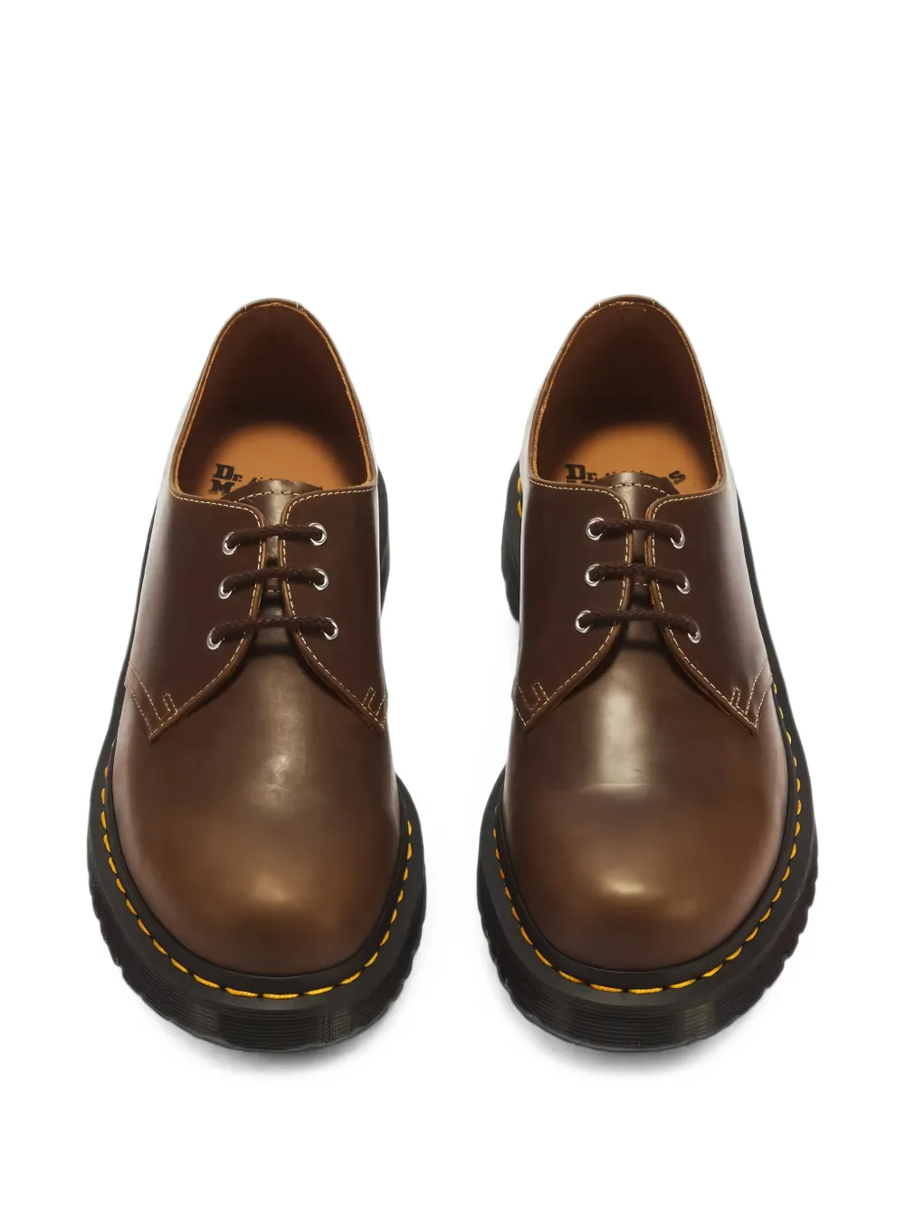 Dr. Martens lace-up leather derby shoes Bruin